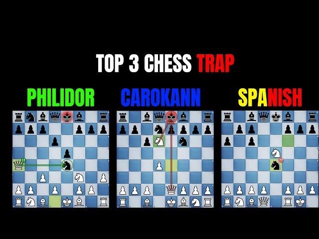 Top 3 Traps in Chess