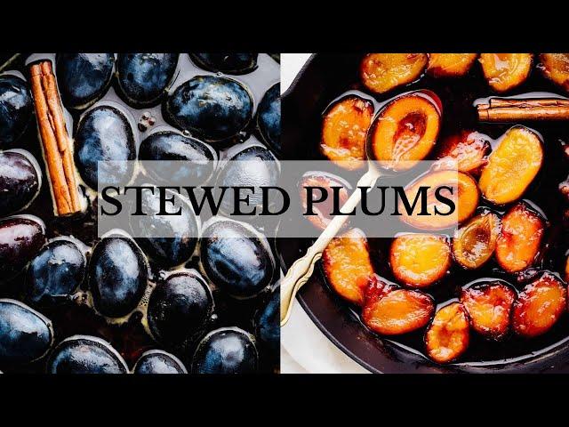 STEWED PLUMS