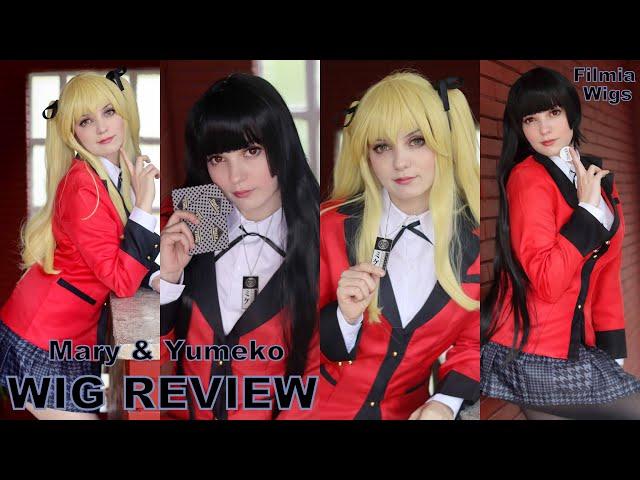 Cosplay Wig Review: Yumeko and Mary (Kakegurui) from Filmia Wigs