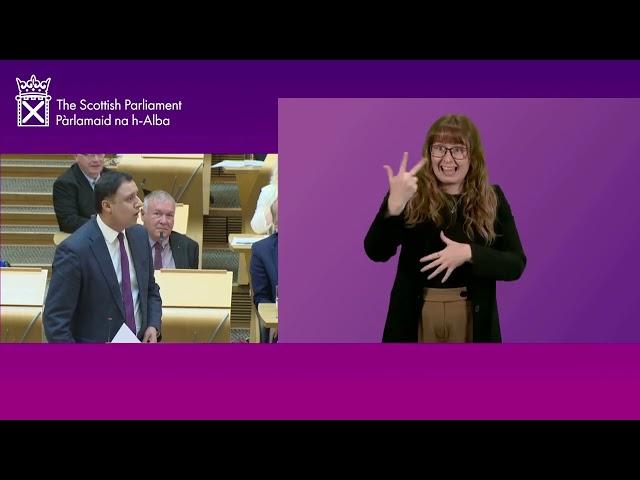 First Minister's Questions (BSL) - 12 June 2025