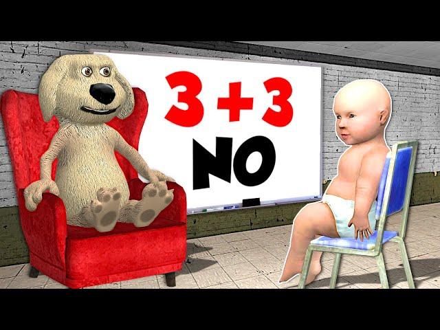 Baby Goes to TALKING BEN'S SCHOOL! - Garry's Mod Gameplay