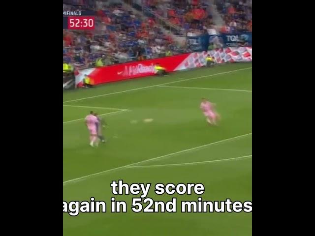 Messi doing Messi things#aditya's talent