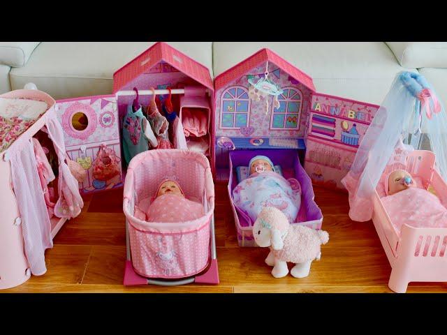 Baby Born Baby Annabell Nursery Room Nursery Toys Collection , Play Baby Dolls Care Routine