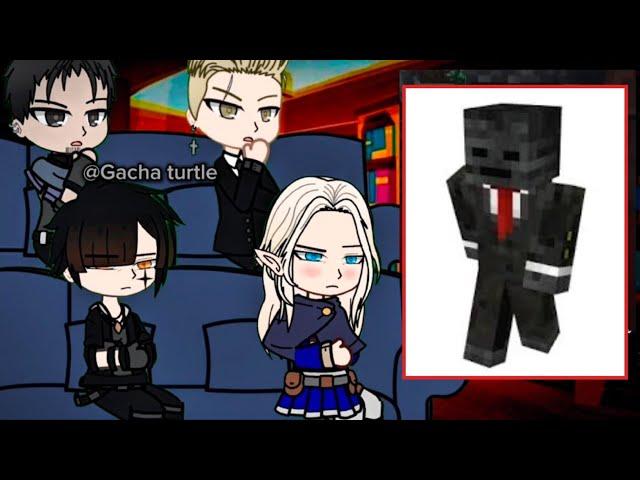 {NTR} Bad ending party reacts to Lihan as GROX | part 2, Gacha react to Minecraft 