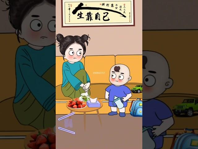 熊孩子吐槽：下课太吵睡不着！@沫沫的一家笑翻！
