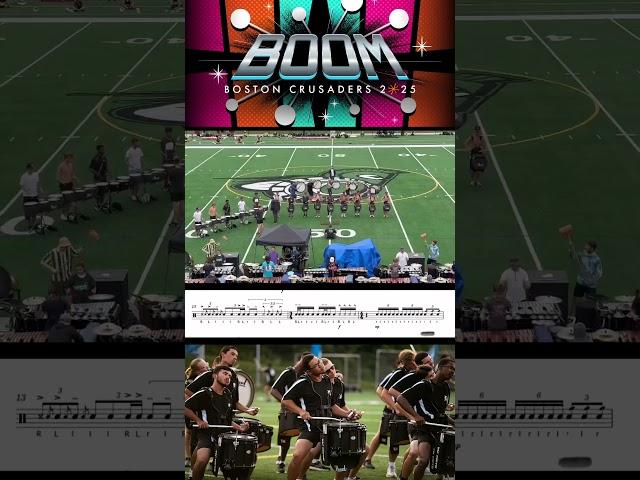 Boston Crusaders 2025 Early Season | Sneak Peak Transcription #dci #drumcorps #music