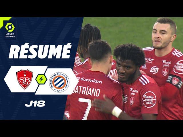 STADE BRESTOIS 29 - MONTPELLIER HÉRAULT SC (2 - 0) - Highlights - (SB29 - MHSC) / 2023-2024