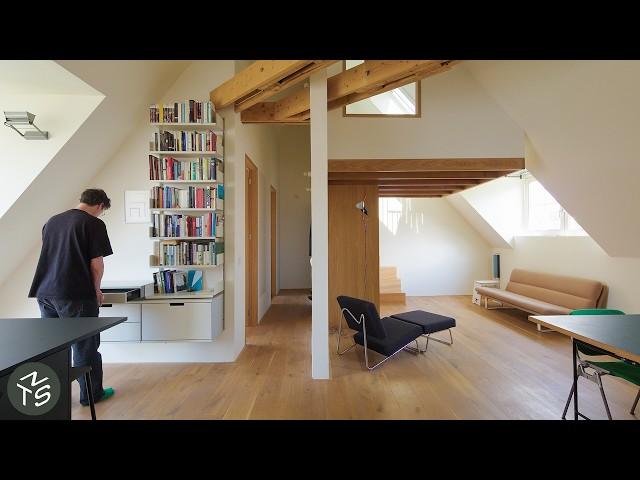 NEVER TOO SMALL: Contemporary Attic Conversion for Family of Three, Amsterdam 60sqm/645sqft