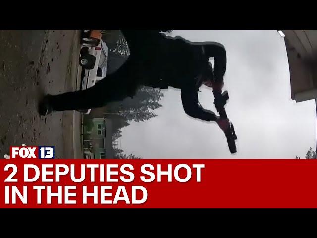 2 Whatcom County deputies shot in the head by suspect receive Medal of Honor; graphic bodycam releas
