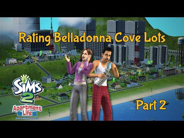 Retro Review: Rating Belladonna Cove Lots in the Sims 2! Part 2