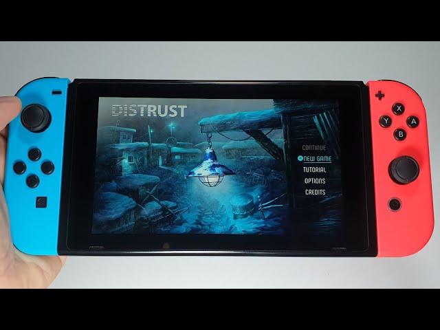 Distrust Nintendo Switch handheld gameplay