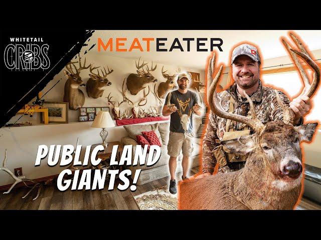 Public Land Whitetails! Tony Peterson of Meateater's Trophy Room Tour!