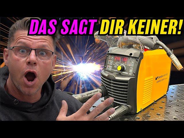 Mit BILLIG Schweißgerät - Wie ein PROFI schweißen! | So geht's! | Igor Welder