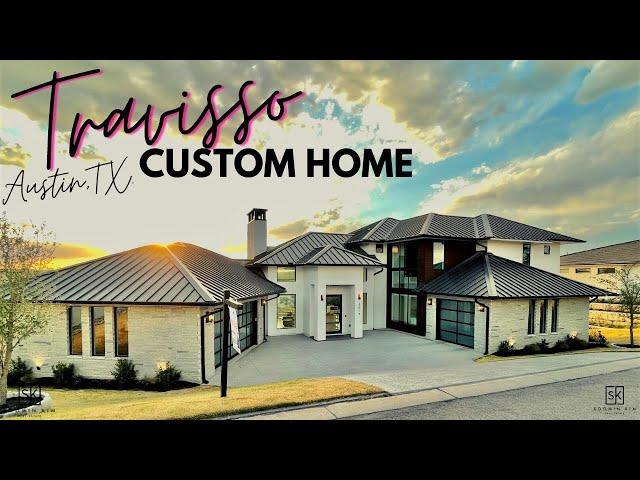 Travisso | Modern Custom Home | 4,330 SF | 5 Bedroom | Austin | Leander, TX | Offered at $2,700,000