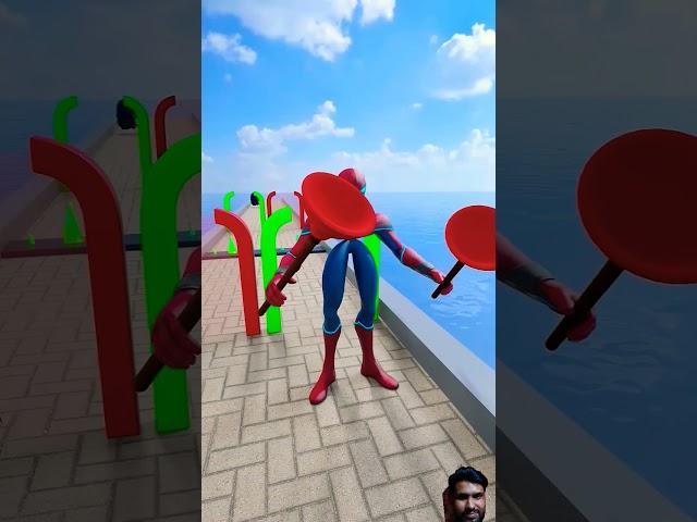 Help Build a Queen Run with Spider-man #gta #shorts