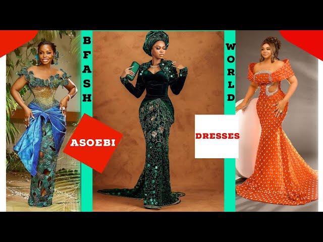 Latest Asoebi lace styles 2024 | African fashion | Stunning owambe ankara dresses for pretty  Ladies