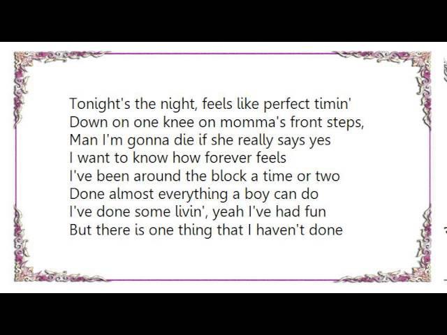 Kenny Chesney - How Forever Feels Lyrics