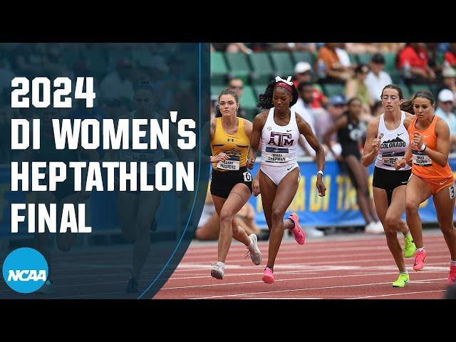 Every event from the 2024 NCAA DI women's heptathlon final