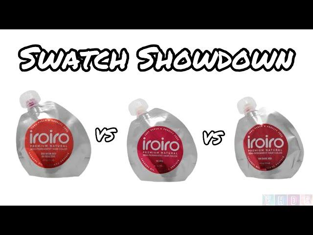 Swatch Showdown: Iro Iro Reds