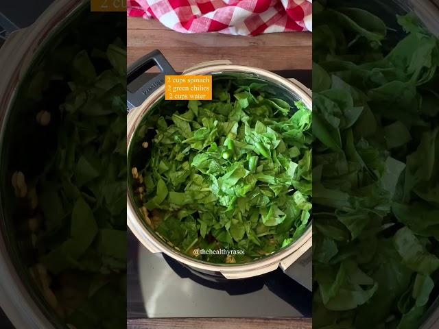 Palak Pappu-Andhra Style | Dal Palak