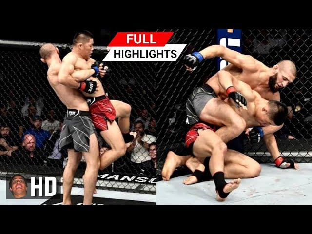 UFC 273: Khamzat Chimaev VS. Li Jingliang (Full Highlights) [HD]