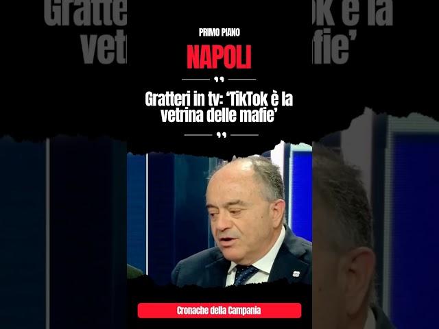 #primopiano #napoli #gratteri #tv #tiktok #vetrina #mafia