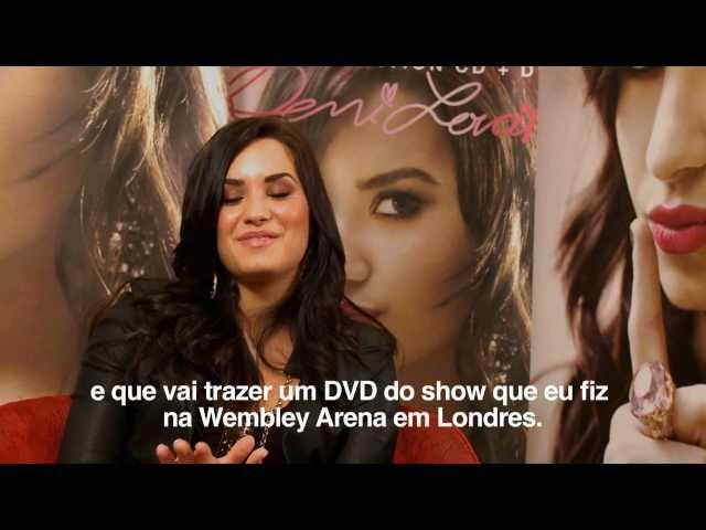 Demi Lovato Sends Message To Curitiba City Fans & Also To All Her Brazilian Fans:)