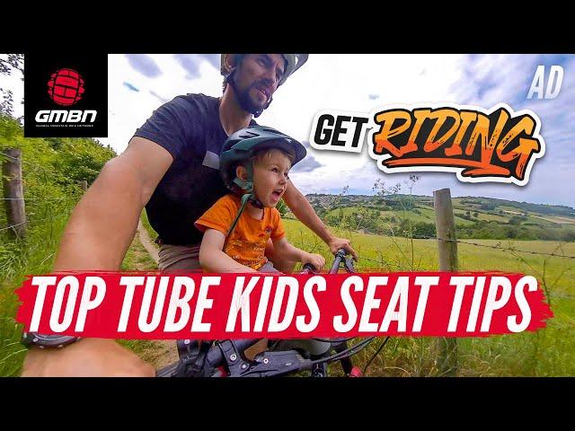 Kids Ride Shotgun Unboxing | How To Fit & Ride With A Top-Tube Kids Seat