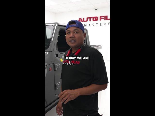 PPF install on 2023 Jeep Gladiator