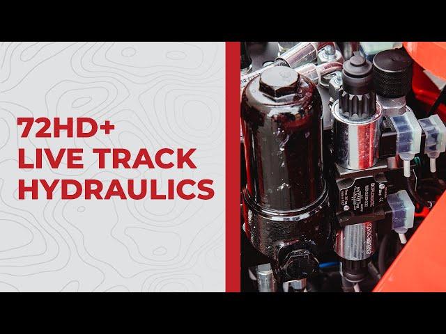 CMC 72HD+ Live Track Hydraulics