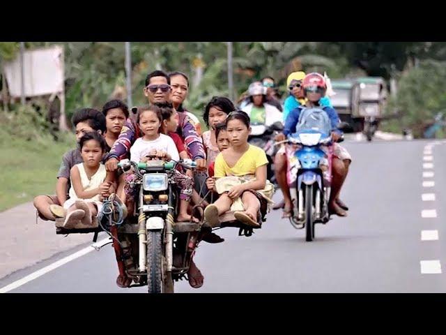 Incredible Motorbike Taxis In Philippines