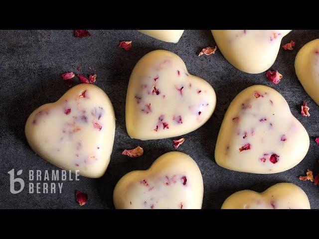 Anne-Marie Makes Heart Lotion Bars - Great for Dry Skin | Bramble Berry