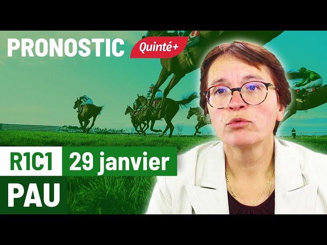 Pronostic PMU Quinté Flash à Pau, R1C1 du 29 janvier 2025