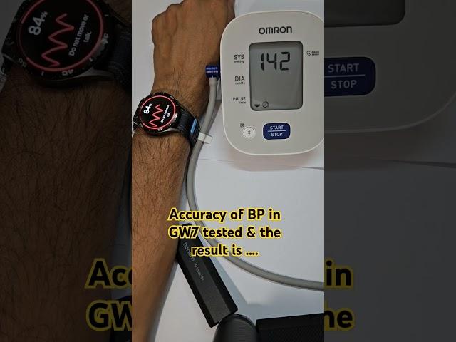 Testing the accuracy of #bloodpressure readings on #Samsung #Galaxy Watch 7.  #galaxywatch7 #gw7