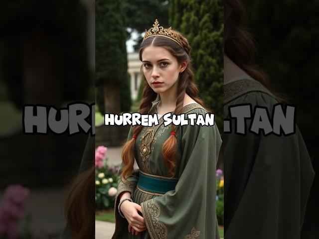 Hürrem Sultan: The Slave Who Became a Queen #shorts #ai