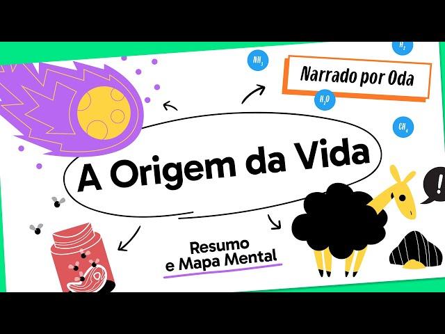 ORIGEM DA VIDA | QUER QUE DESENHE | MAPA MENTAL | DESCOMPLICA