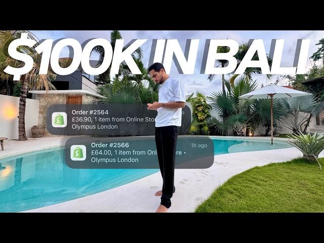 $100k+ Dropshipping FROM BALI — Here’s Exactly How I Do It
