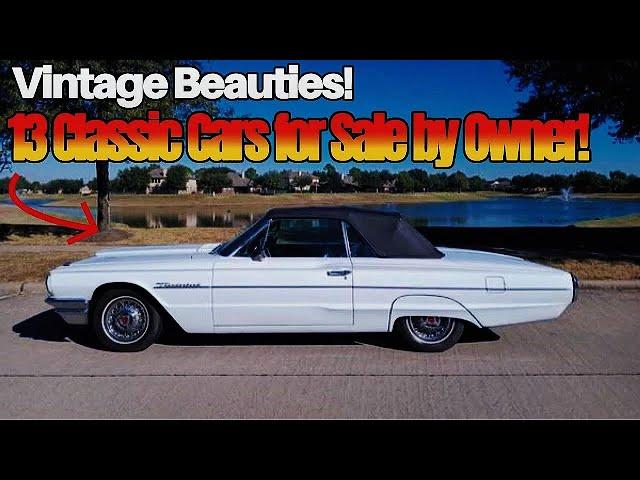 Vintage Rides! 13 Rare Classic Cars Found on Craigslist!