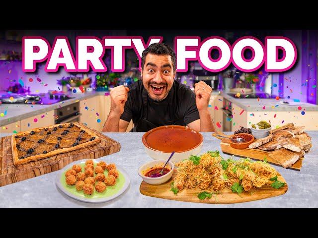 ULTIMATE Party Food Menu - Chef Unleashed