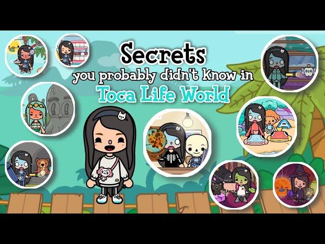 SECRETS IN TOCA LIFE WORLD that you probably didn't know  | Toca Boca Secrets | NecoLawPie