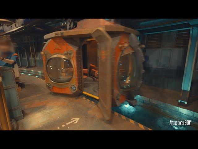 Unique Submarine Dark Ride | 20,000 Leagues Under the Sea | DisneySea