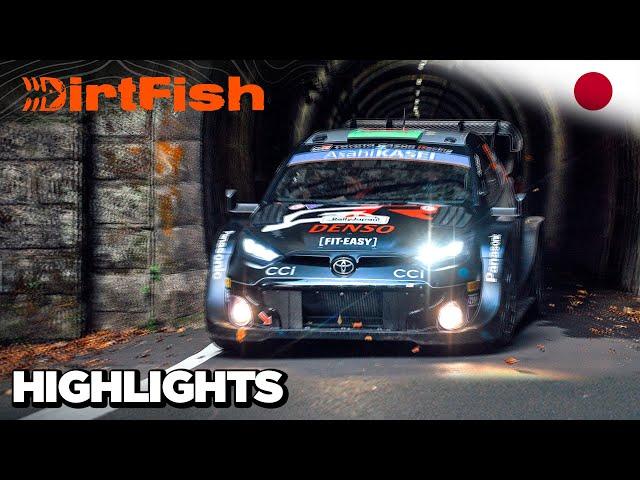 Evans on a Mission  WRC Rally Japan 2024 Saturday Morning Highlights