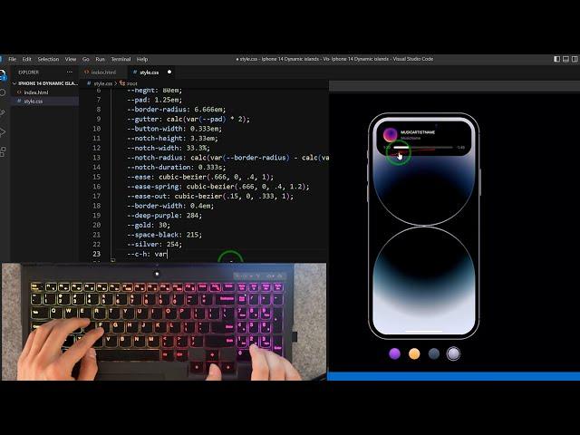 ASMR Programming - Coding IOS (IPhone) Dynamic Music - No Talking