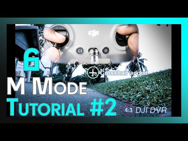 DJI FPV Manual Mode Tutorial No.2 | COORDINATED Turns and Fly SMOOTH