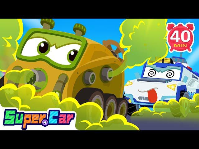 The Stinky Car | Rescue Cars Cartoons | Vehivle Cartoons | Car Songs | Kids Cartoons