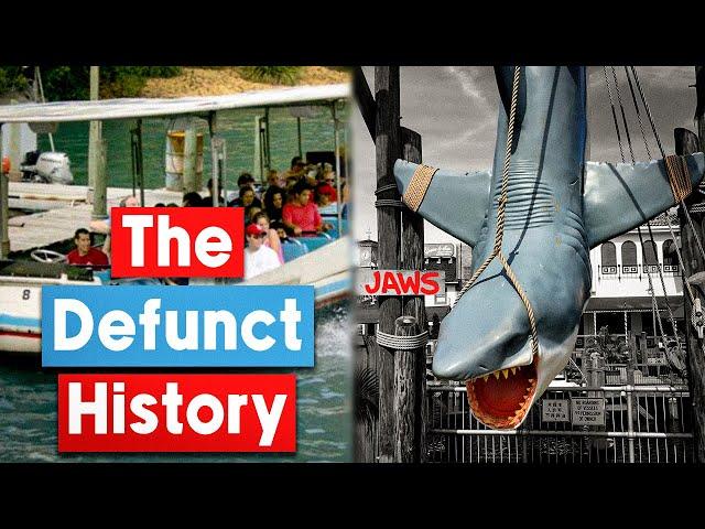 The Troubled History of Jaws The Ride | Universal Studios Florida