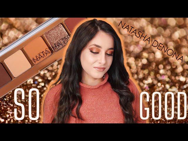 *NEW* NATASHA DENONA MINI BRONZE EYESHADOW PALETTE | SWATCHES AND DEMO! THE PERFECT FALL PALETTE?
