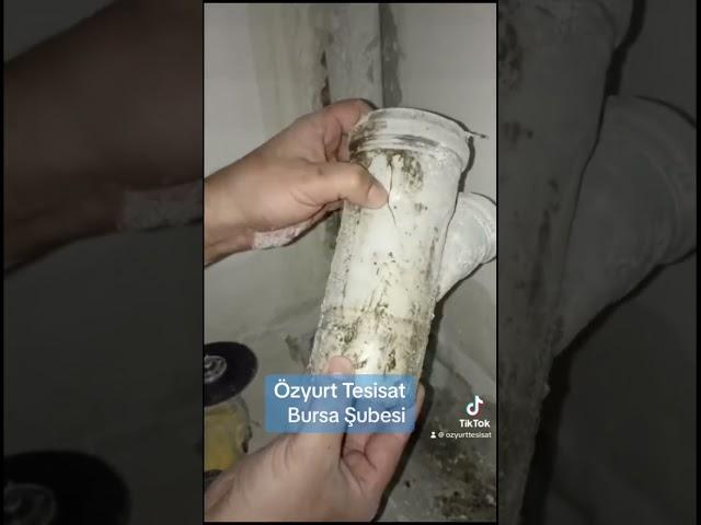 Özyurt Tesisat Bursa Şubesi su kaçağı tespiti su kaçağı tamiri #tadilat #tesisat #banyo #sukaçağı
