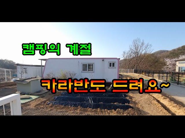 강화도부동산 4천만원 상당 카라반 포함 싸게 나온 캠핑 최적 강화도토지 (대지)