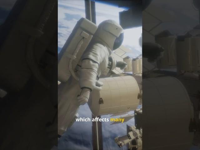 How Zero Gravity Affects Astronauts: Surprising Space Challenges #shorts #ahort #shortvideo #space